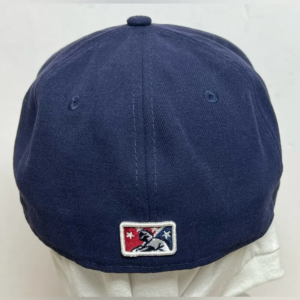 Game Used New Era 59Fifty Mahoning Valley Scrappers Fitted Hat Size 7